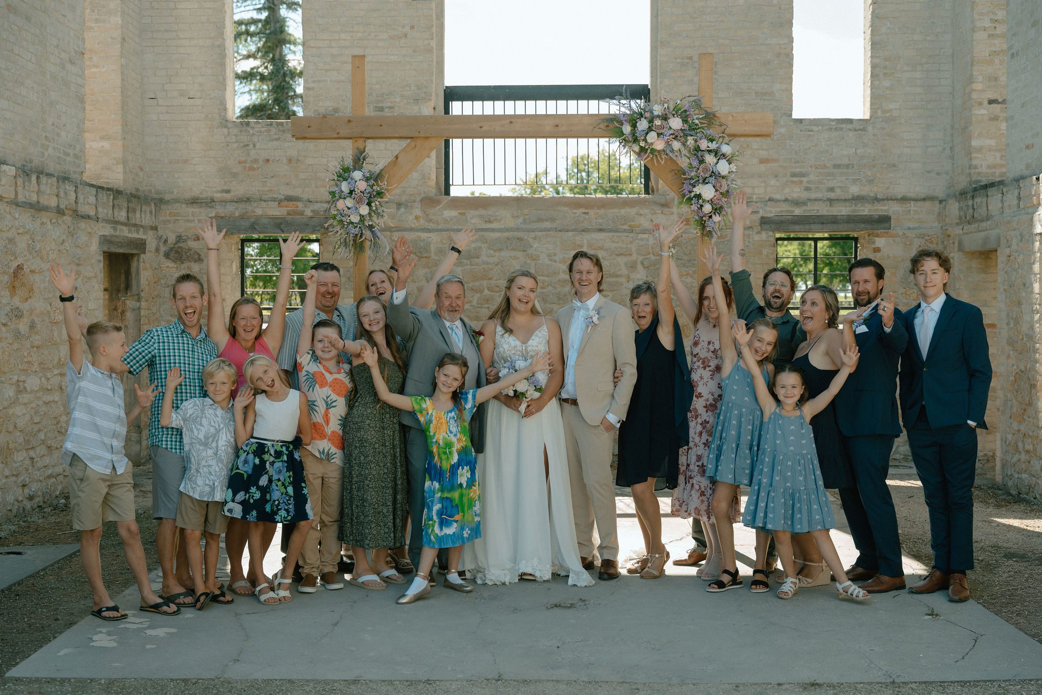 Family photo at Trappist Monastery Provincial Heritage Park