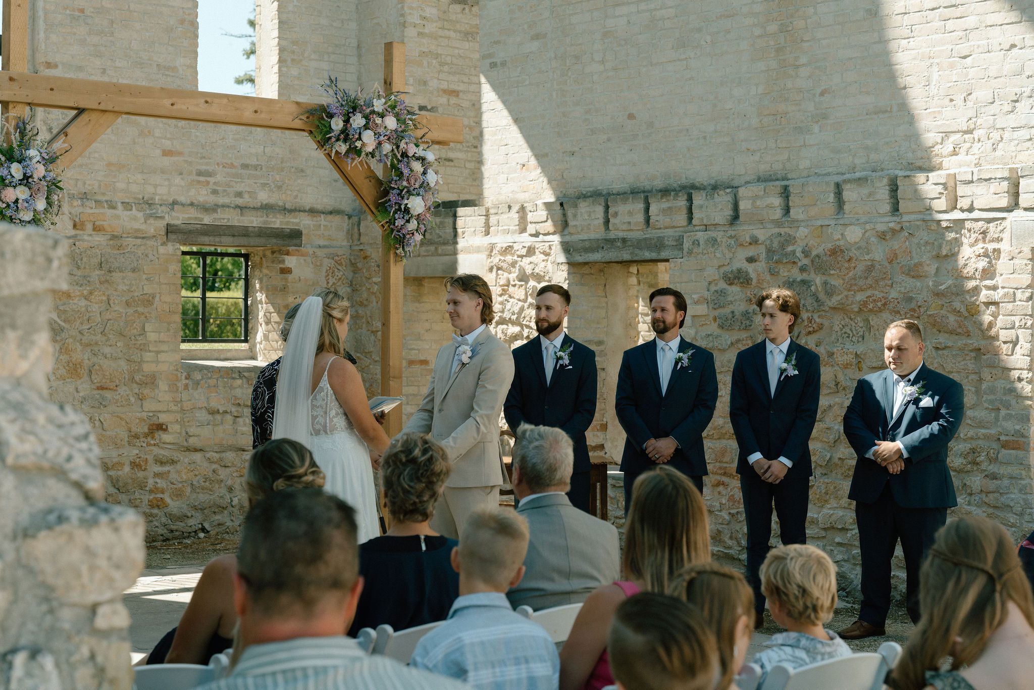 wedding ceremony at the Trappist Monastery Provincial Heritage Park
